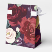 Zelt Paper Gevor Box Plum Lila Rose Gold Geomet Geschenkschachtel (Rückseite)