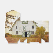 Zelt Papier Gefälligkeitsbox Sunset Barn Country R Geschenkschachtel (Ungefaltet)