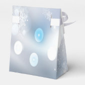 Zelt Papier Gesichtskasten Ornamente Schneeflocken Geschenkschachtel (Rückseite)