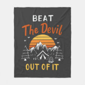 Zelt RV Camping Beat Out Fleecedecke (Vorderseite)