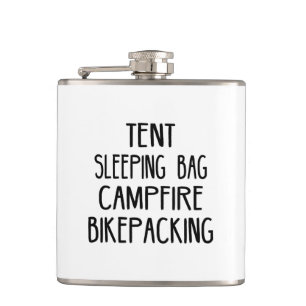 Zelt Schlafsack Campfire Bikepack Flachmann
