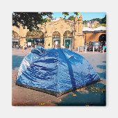 Zelte Außenstation Magnet (Vorne)