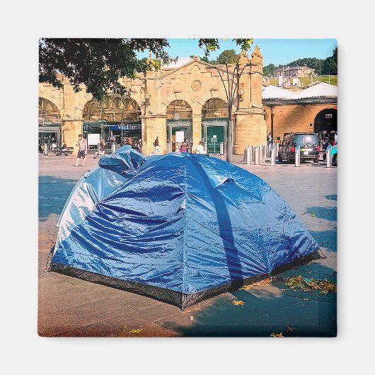 Zelte Außenstation Magnet (Vorne)