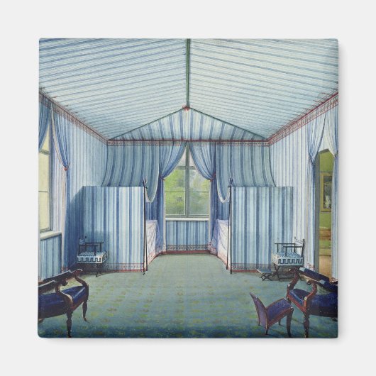Zelte Zimmer, nach 1830 Magnet (Vorne)