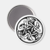 Zelthandmagnet Magnet (Vorderseite/Rückseite)