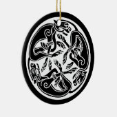 Zelthundverzierung Keramik Ornament (Rechts)