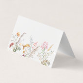 Zeltkarten für sonnige Lebensmittel, Etikettierung Visitenkarten (Rückseite)