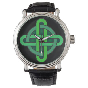 Zeltknochen Ireland altertümliches Symbol Heidelgr Armbanduhr