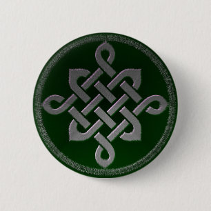 Zeltknochen Ireland altertümliches Symbol Heidelgr Button