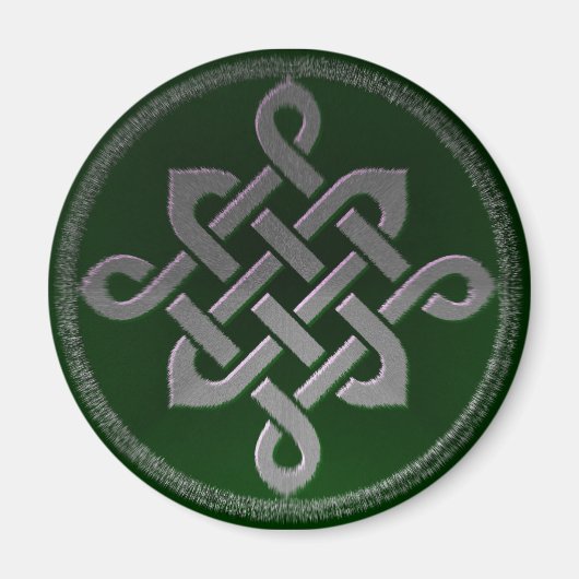 Zeltknochen Ireland altertümliches Symbol Heidelgr Magnet (Vorne)