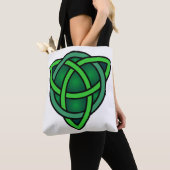 Zeltknochen Ireland altertümliches Symbol Heidelgr Tasche (Von Nahem)