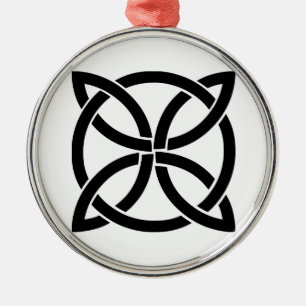 Zeltknochen Ireland antikes Symbol heidnisch Silbernes Ornament