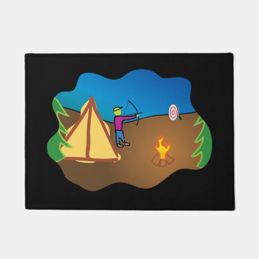 Zeltmatte Fußmatte (Vorderseite)