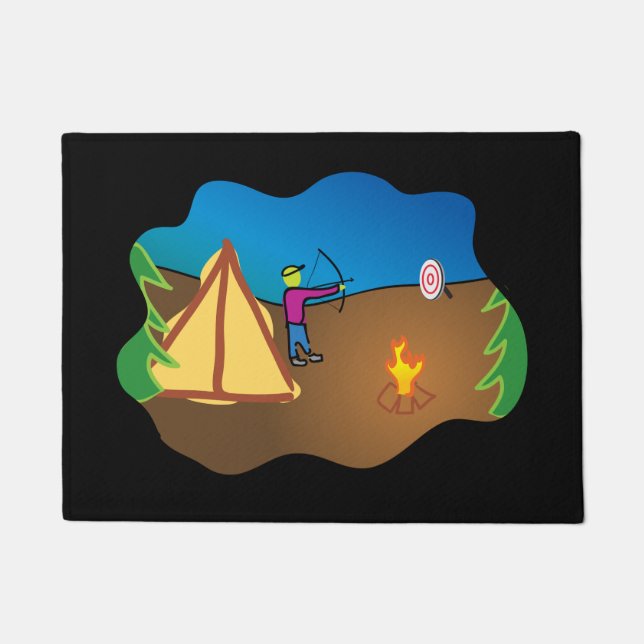 Zeltmatte Fußmatte (Vorderseite)