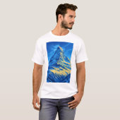 Zematt Matterhorn Schweiz T-Shirt (Vorne ganz)