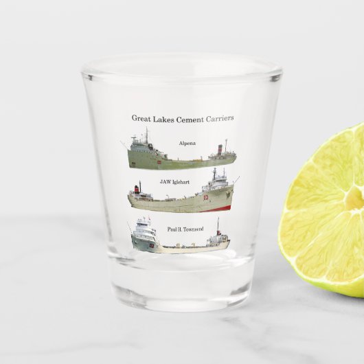 Zement Carrier erschossen Glas (Vorderseite)