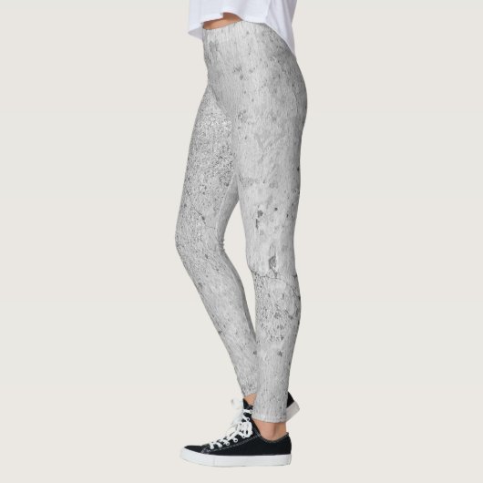 Zement Imitate Beton Mauerwerk Funny Leggings (Links)