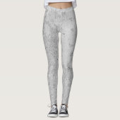 Zement Imitate Beton Mauerwerk Funny Leggings (Vorderseite)