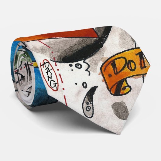 Zement-Krawatte Krawatte (Gerollt)