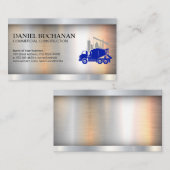 Zement LKW | Baustelle | Builder Visitenkarte (Vorne/Hinten)