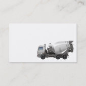 Zement LKW Visitenkarte (Rückseite)