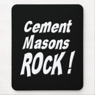 Zement-Maurer-Felsen! Mousepad