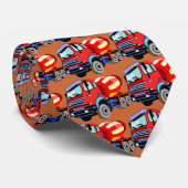 Zement-Mischer-LKW-Krawatte Krawatte (Gerollt)