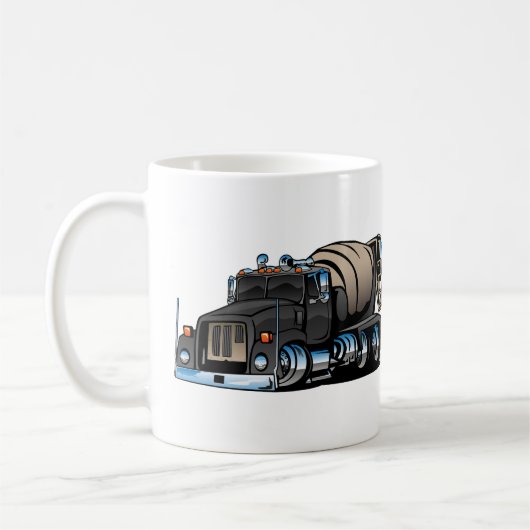 Zement-Mixer Kaffeetasse (Links)