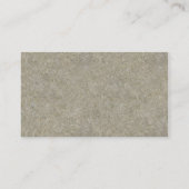 Zement Visitenkarte (Rückseite)