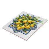 Zementfliese Zitrone Fliese (Seite)