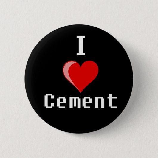 Zementkopie der Liebe I Button (Vorderseite)