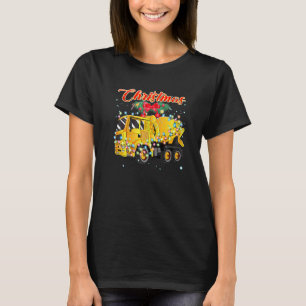 Zementmischer-LKW Weihnachten T-Shirt