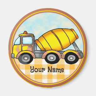 Zementmischerwagen magnet