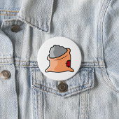 Zementsack Baumaterial Button