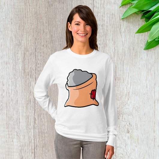 Zementsack Baumaterial T-Shirt