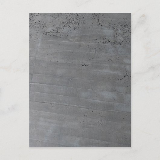 Zementstruktur Postkarte (Vorderseite)