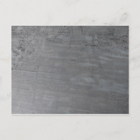 Zementstruktur Postkarte (Vorderseite)