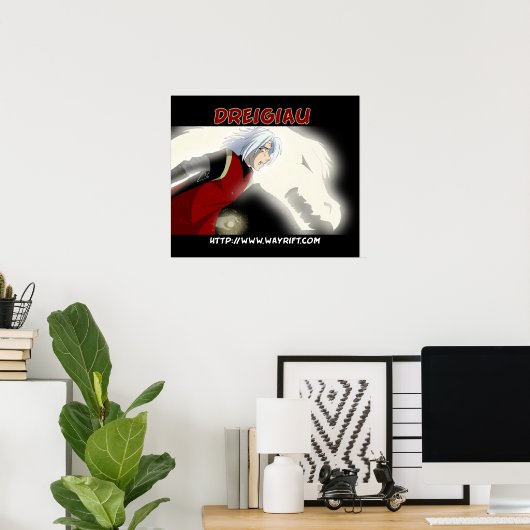 Zemi Dreigiau Poster (Heimbüro)