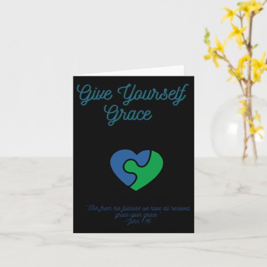 Zemirah - Designaufkleber Karte (Gelbe Blume)