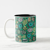 Zen Abstract Design Mug Zweifarbige Tasse (Links)