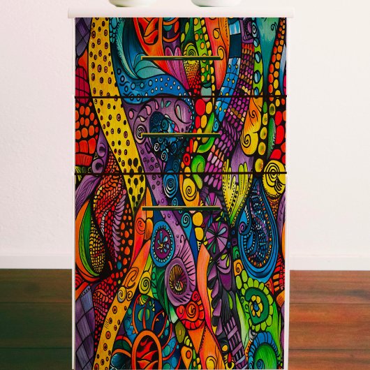 Zen Abstrakt Decoupage Seidenpapier