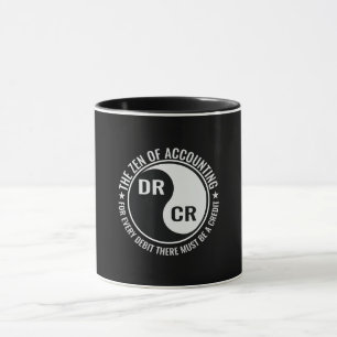 Zen Accounting Major Grad Funny Accountant Tasse