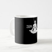 ZEN AF Medizin Yoga Kaffeetasse (Vorderseite Links)