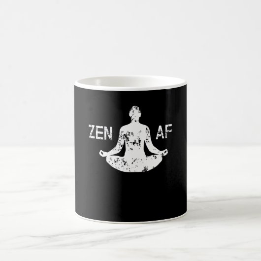ZEN AF Medizin Yoga Kaffeetasse (Mittel)