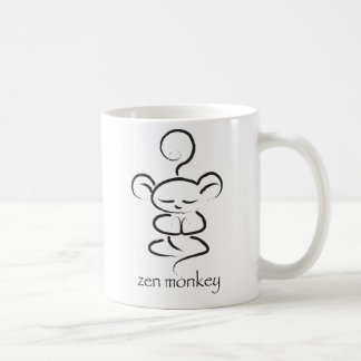 Zen-Affe Kaffeetasse
