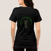 Zen Air: Sustainable Breathing Tri-Blend Shirt (Rückseite)