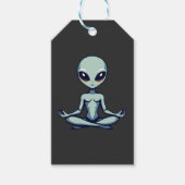 Zen Alien Geschenkanhänger (Vorderseite)