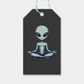 Zen Alien Geschenkanhänger (Rückseite)