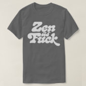 Zen als Retro Typografie Design 4 T-Shirt (Design vorne)