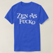 Zen als Retro Typografie Design T-Shirt (Design vorne)